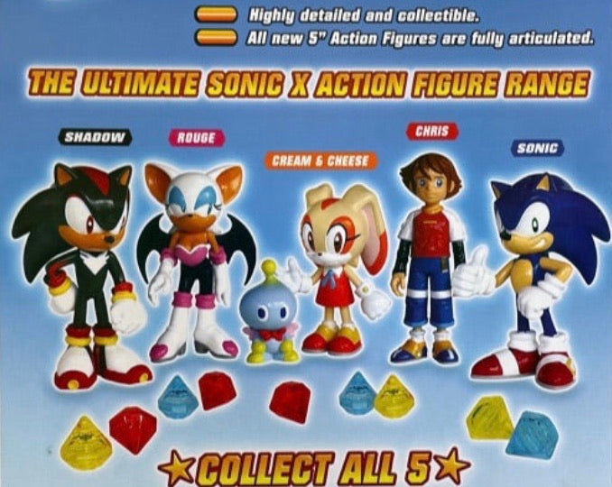 Sonic Hedgehog Classic Tails Action Figure 3” Inch Sega Posable RARE.