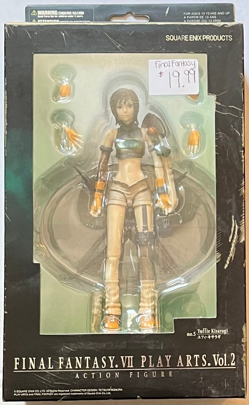 Play Arts Final Fantasy VII Yuffie Kisaragi Action Figure (Used) Cam-Arts Play Arts Final Fantasy VII Yuffie Kisaragi Action Figure (Used) Cam-Arts
