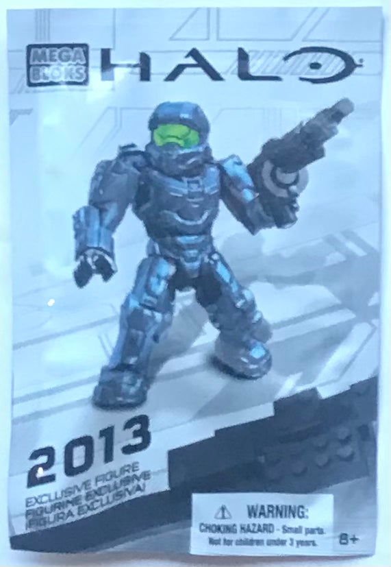 Mega Bloks Halo Blue Spartan 2013 SDCC Exclusive Figure – Cam-Arts