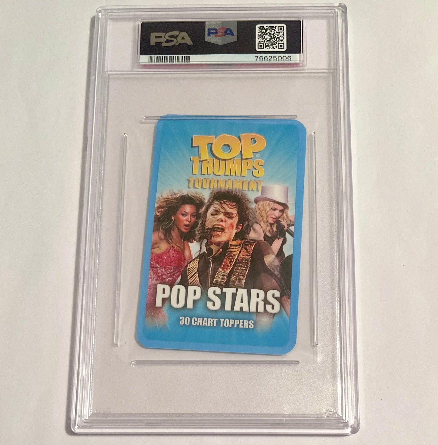2009 Top Trumps Tournament Pop Stars Beyoncé MINT (PSA 9)