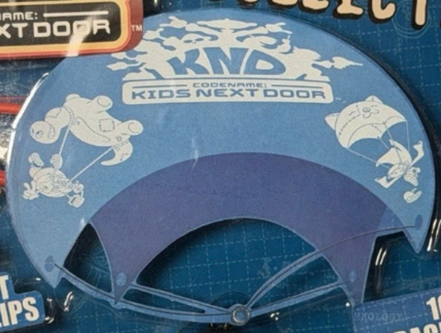 Tech2Go Codename: Kids Next Door Numbuh 2 Hoagie 1.5” Collection Parachuter Figure