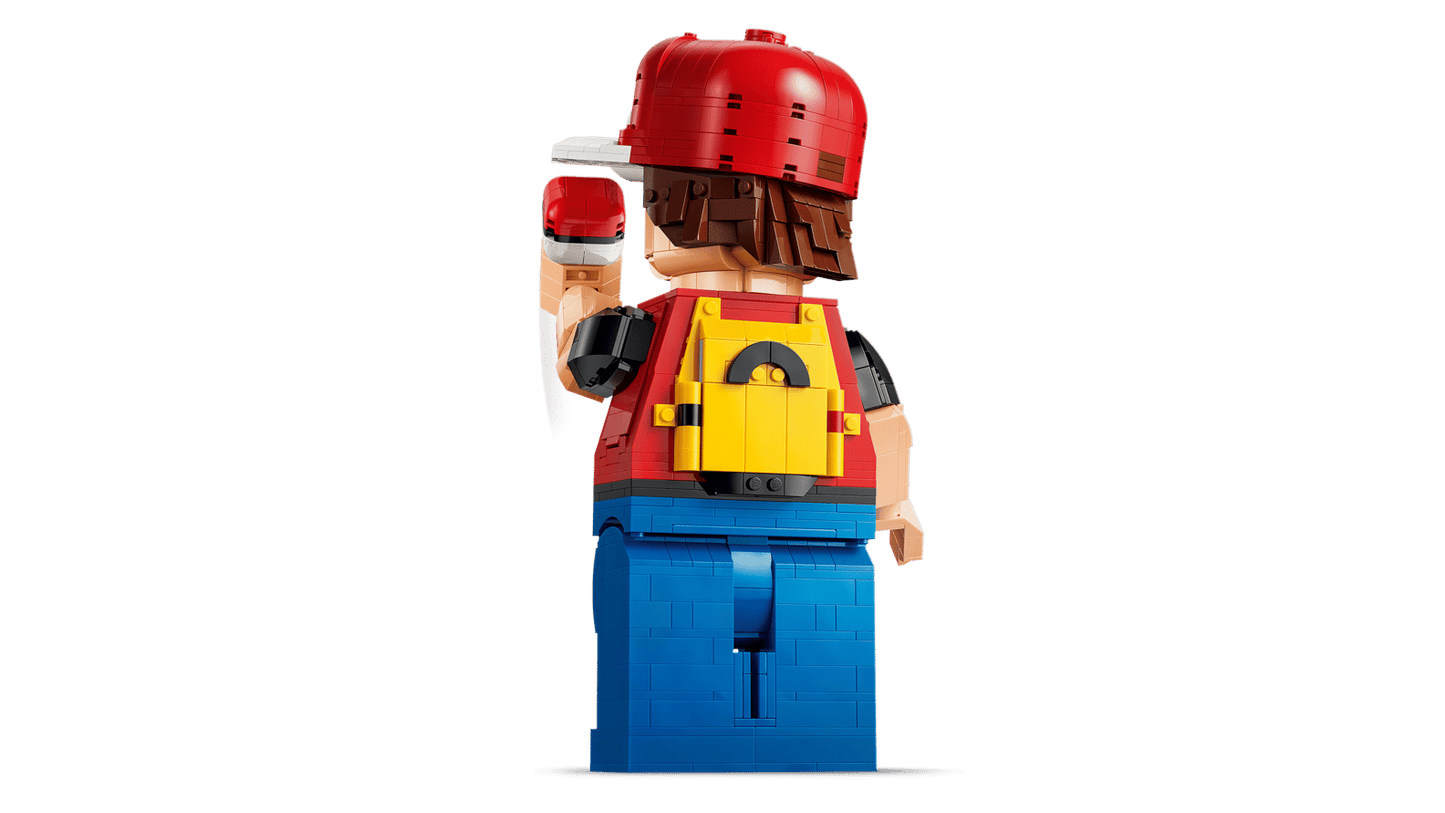 LEGO Pokémon Up-Scaled Red Minifigure 40868