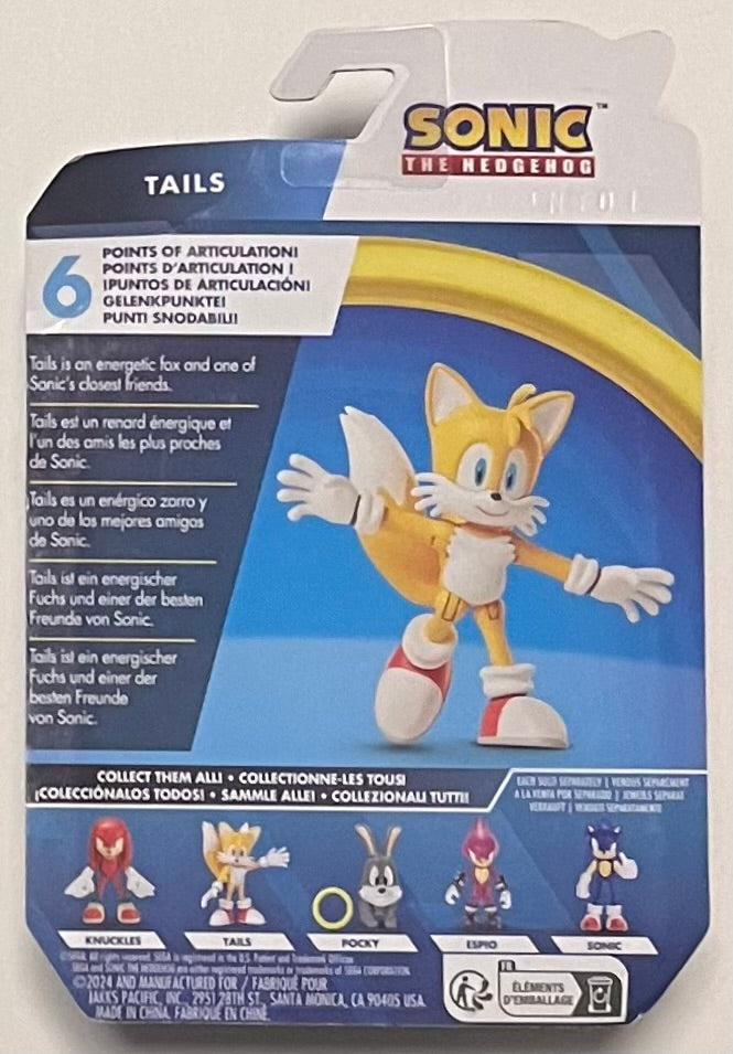 Jakks Sonic 2.5" Inch Wave 20 Tails Action Figure