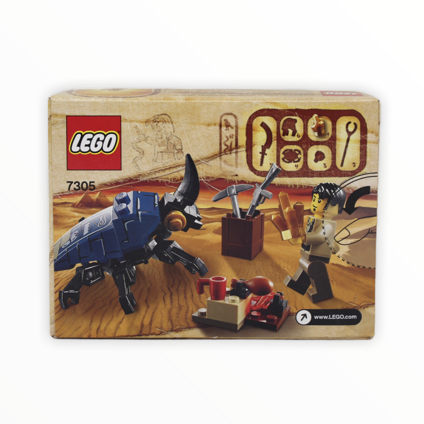LEGO Pharaoh’s Quest Scarab Attack Set 7305