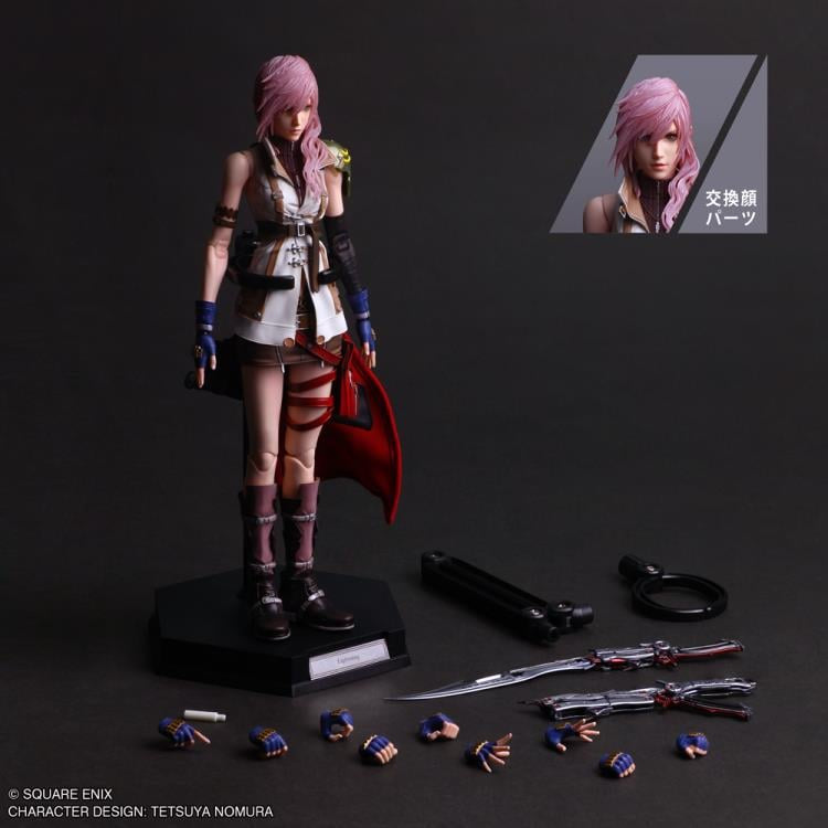 Play Arts Shin Final Fantasy XIII (13) Lightning Action Figure