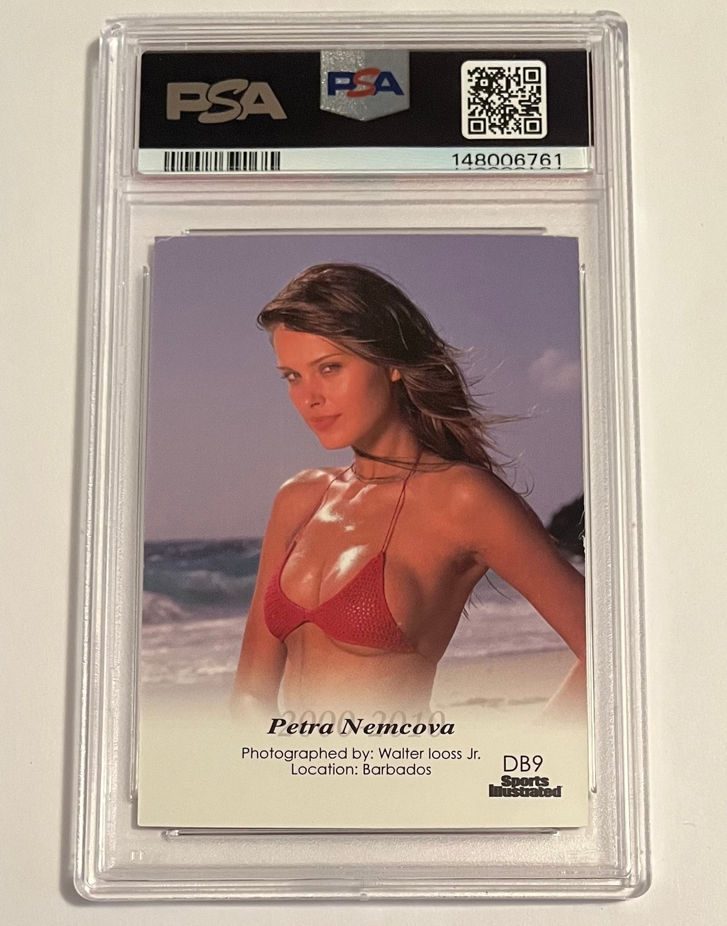 2012 Sports Illustrated Swimsuit Supermodels Decade’s Best Petra Němcová Card #DB9 NM (PSA 7)