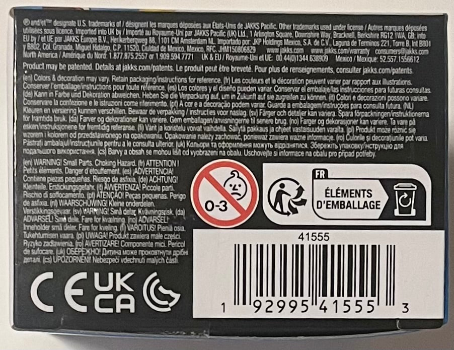 Jakks Sonic 2.5" Inch Boxed Classic Dr. Eggman Figure Wave 18 Checklane