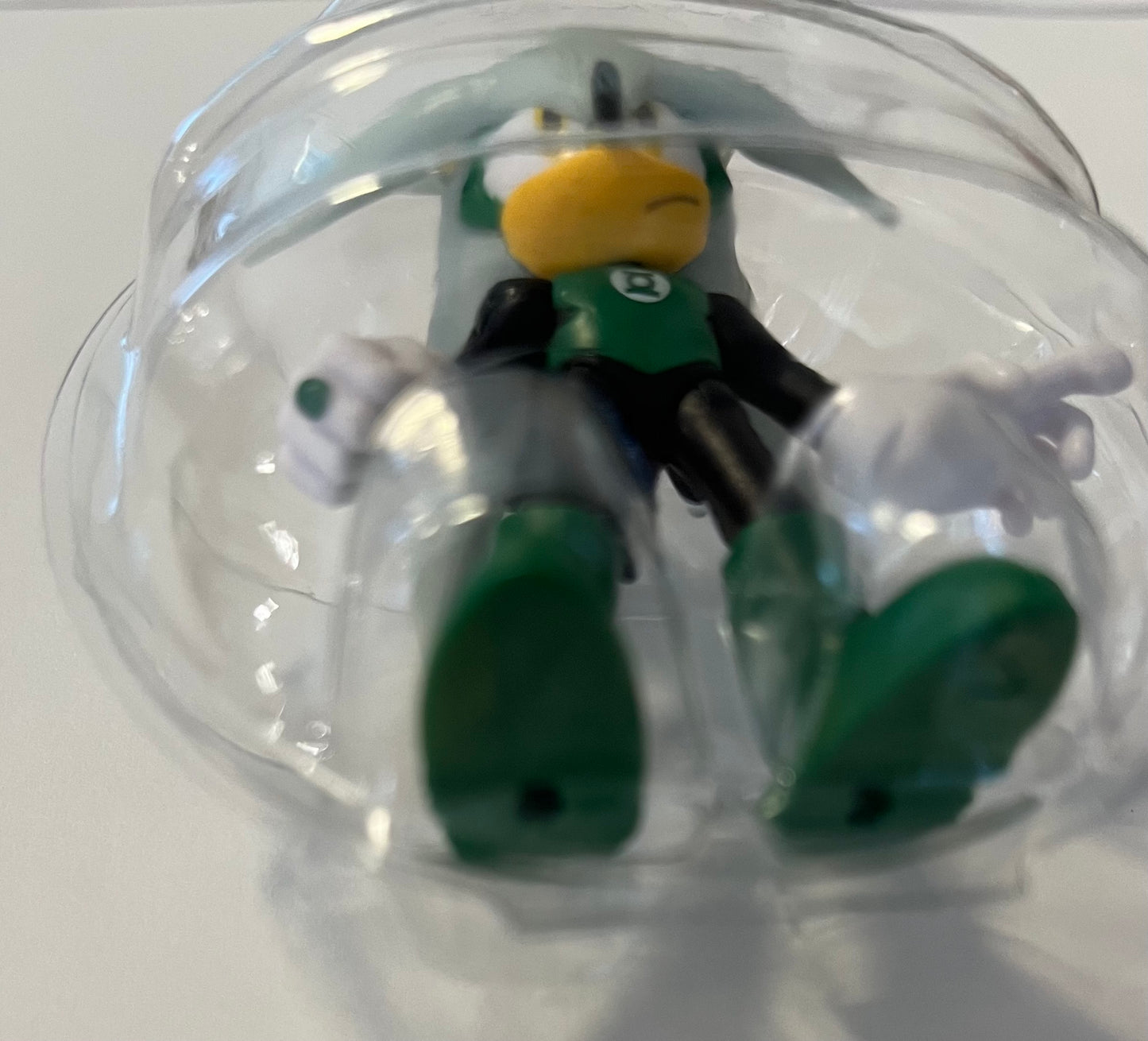 Jakks DC Sonic 2.5" Silver as Green Lantern Articulated Figure Series 2