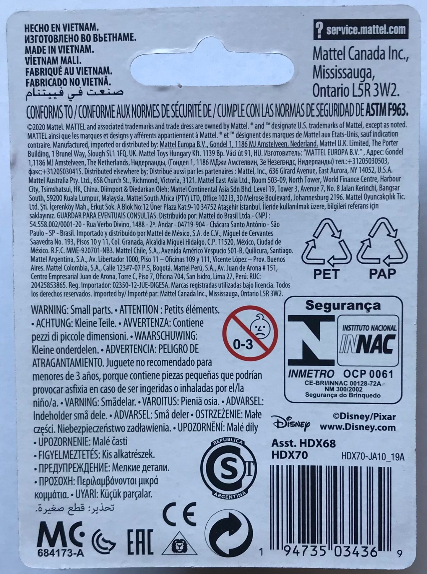 Mattel Micro Collection Disney Pixar Brave Merida