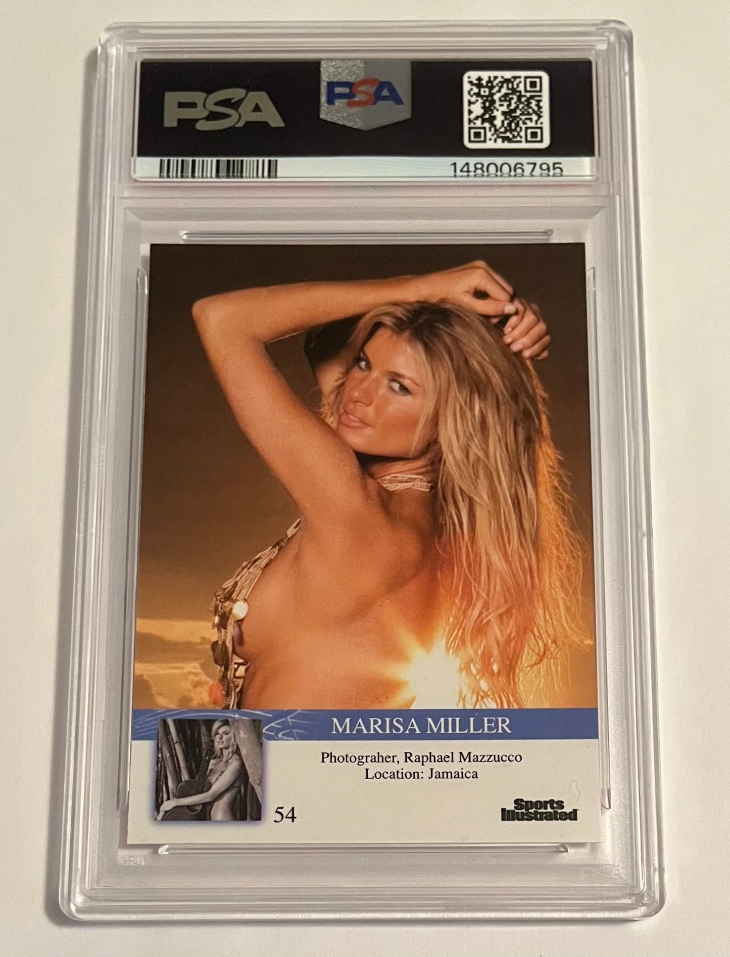 2007 Sports Illustrated Swimsuit Marissa Miller Card #54 NM (PSA 7)