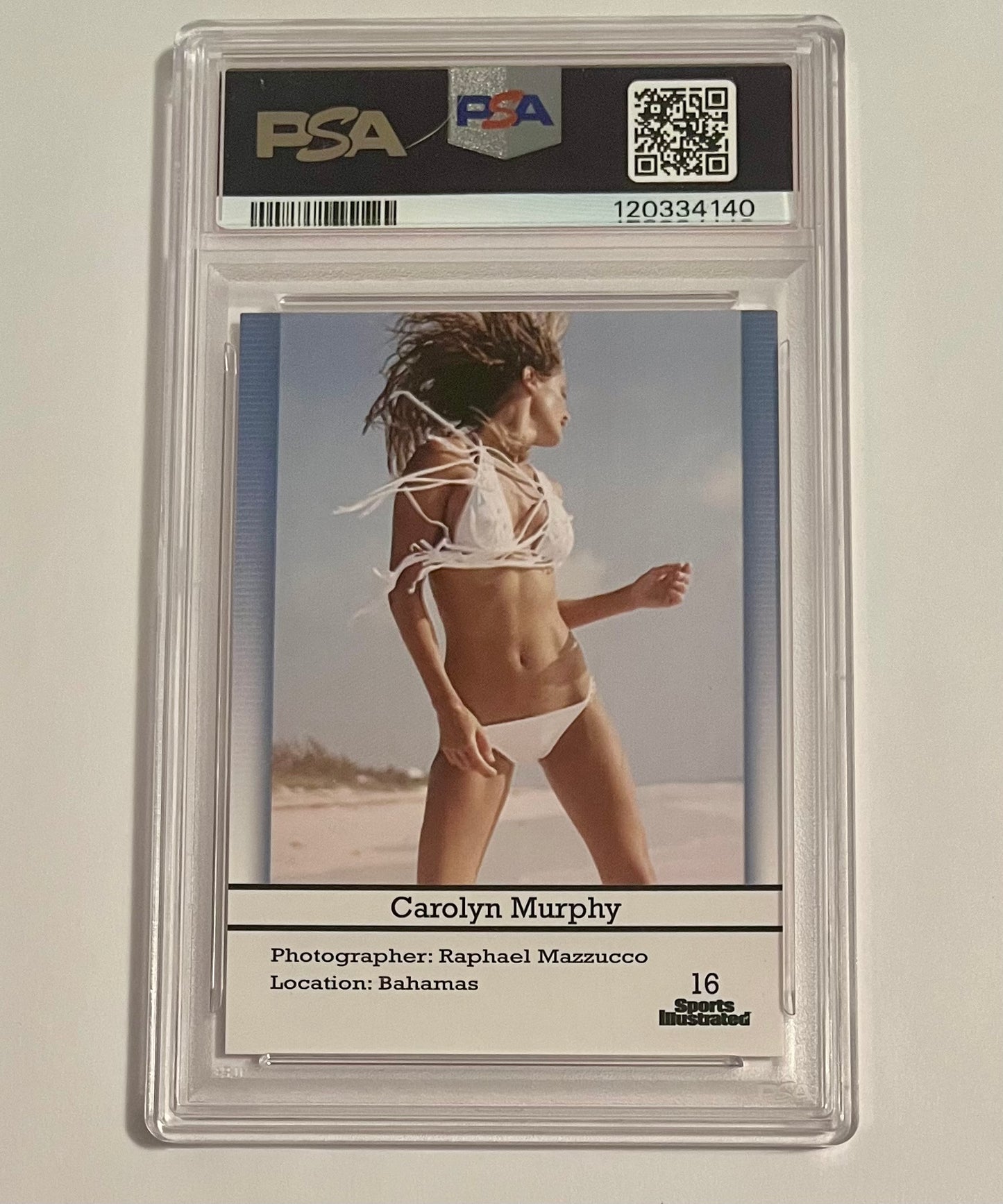 2006 Sports Illustrated Swimsuit Carolyn Murphy Card #16 EX-MT (PSA 6)
