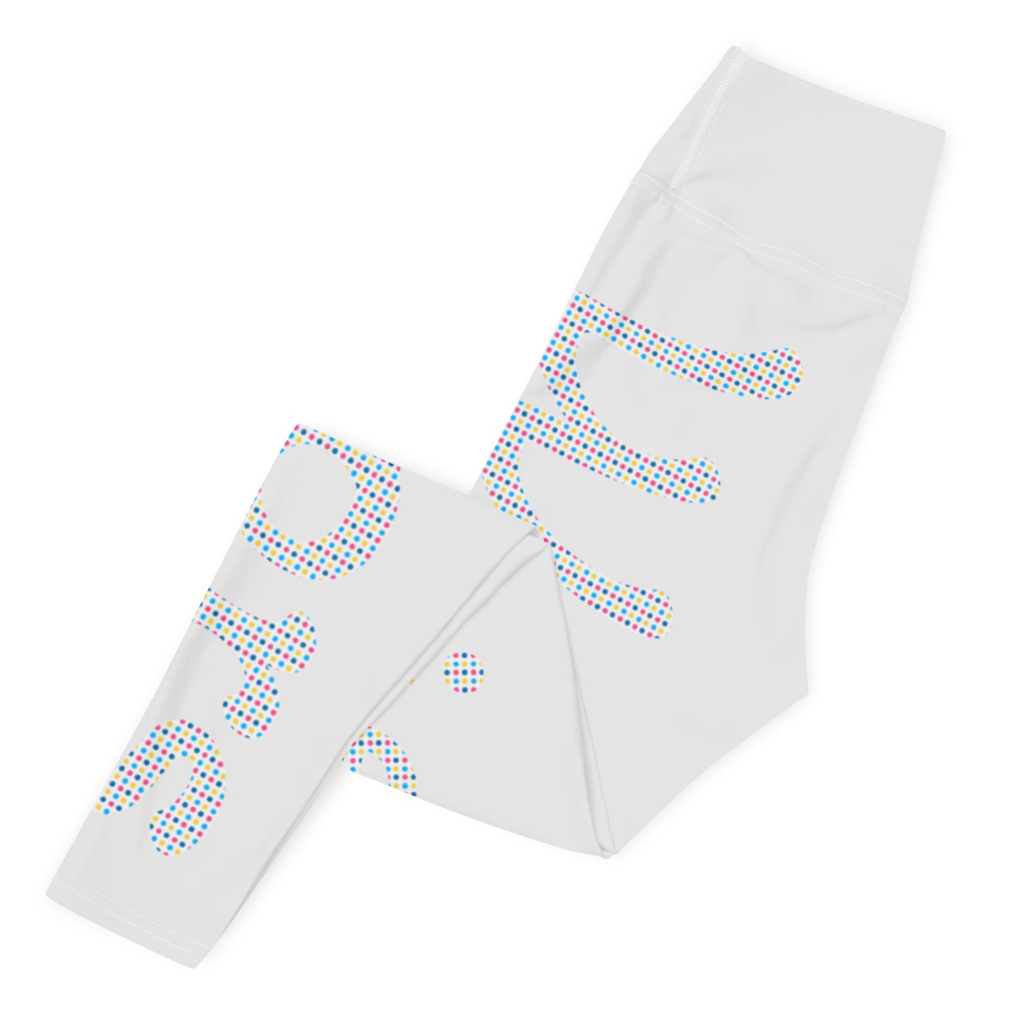 Kawieshan Warriors Grey and Polka Dot Mirage Yoga Leggings