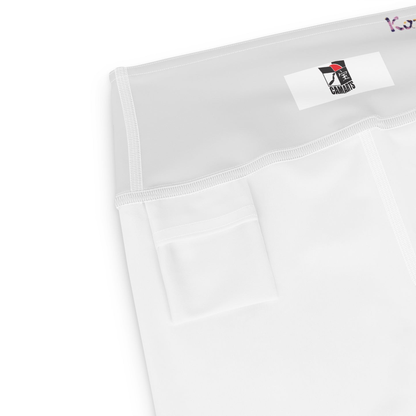 Kawieshan Warriors Grey and Polka Dot Mirage Yoga Leggings