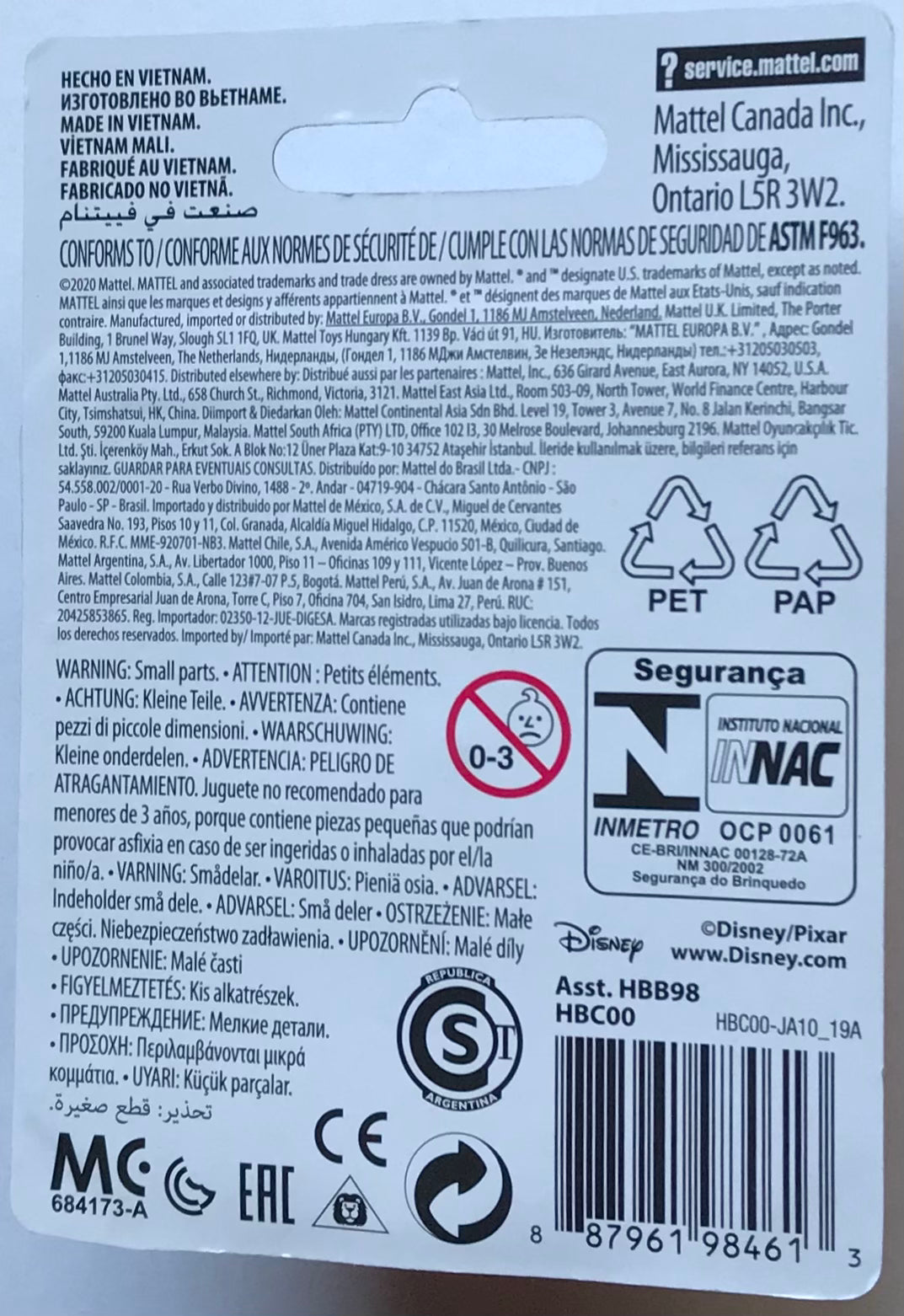 Mattel Micro Collection The Incredibles Mr. Incredible