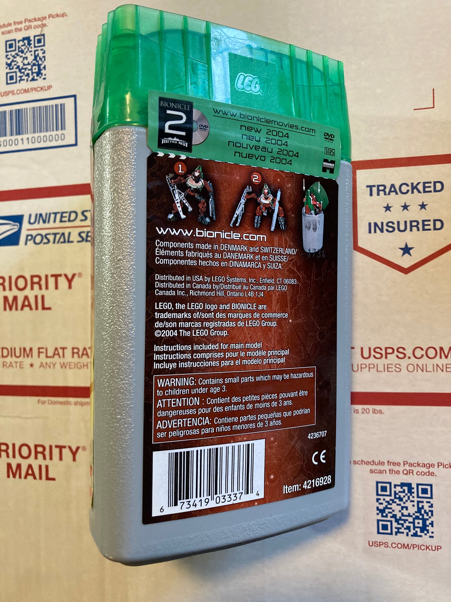 Bionicle LEGO Set 8614 -Vahki Nuurakh