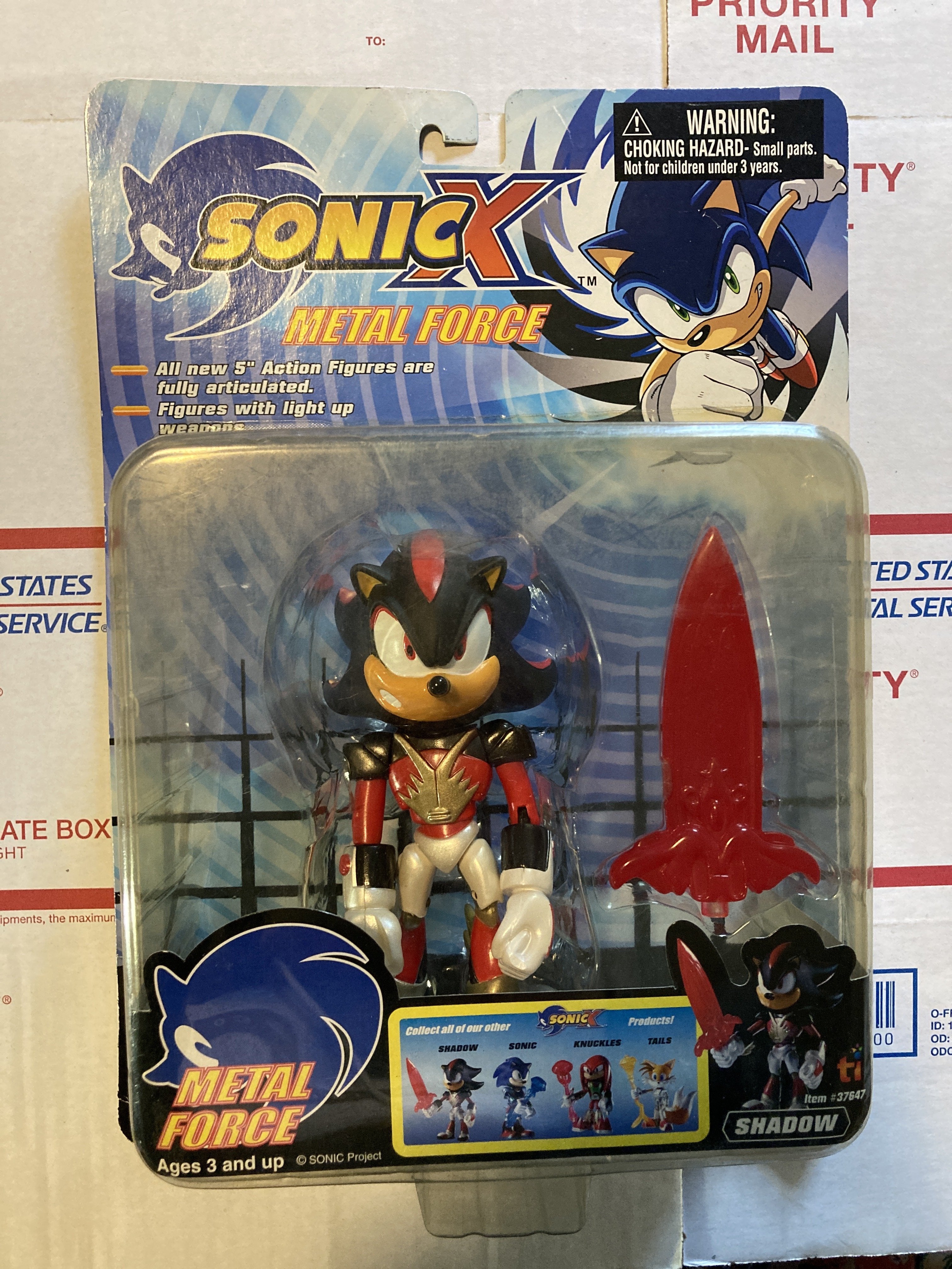 Toy Island Metal Force Sonic X Shadow Action Figure – Cam-Arts
