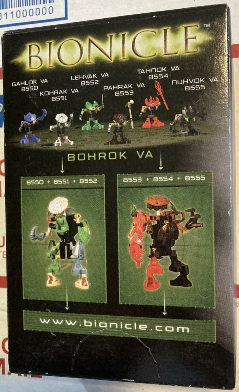 Lego Bionicle Bohrok Va 8554 Tahrok Va 2002