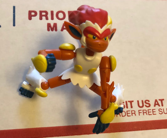 Pokémon Shodo Volume 6 Infernape Bandai 3" Inch Figure (Used)