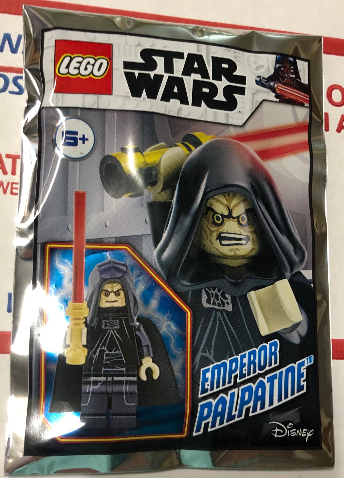 LEGO Star Wars Emperor Palpatine Foil Pack Bag BUNDLE/LOT