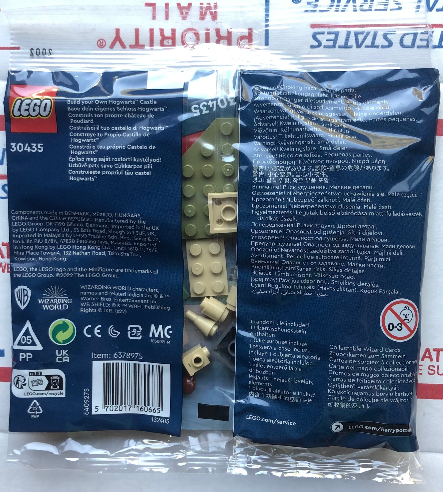 LEGO Polybag Harry Potter Dumbledore Build Hogwarts Set 30435