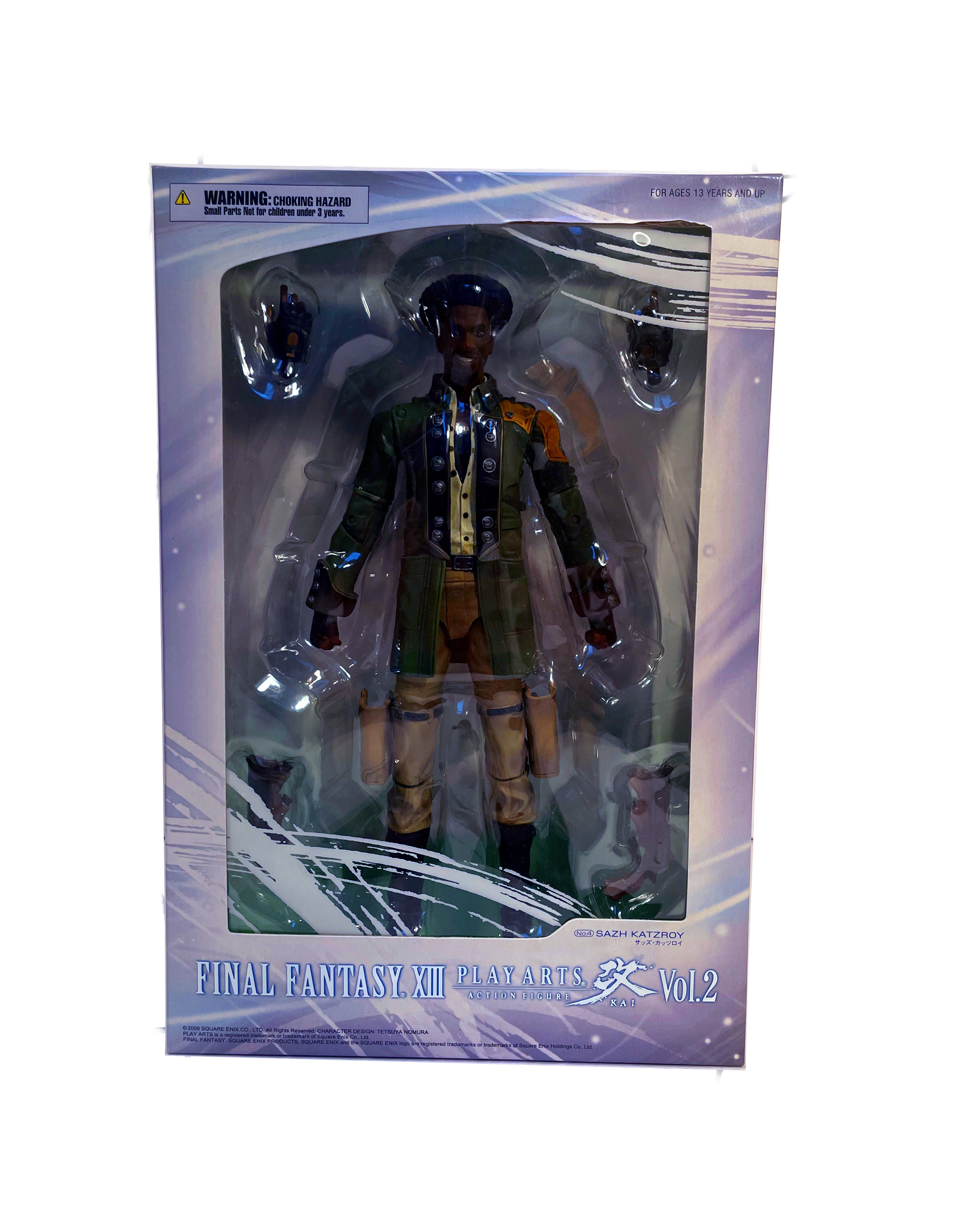 Play Arts Kai Final Fantasy XIII (13) Sazh Figure Play Arts Kai Final Fantasy XIII (13) Sazh Figure