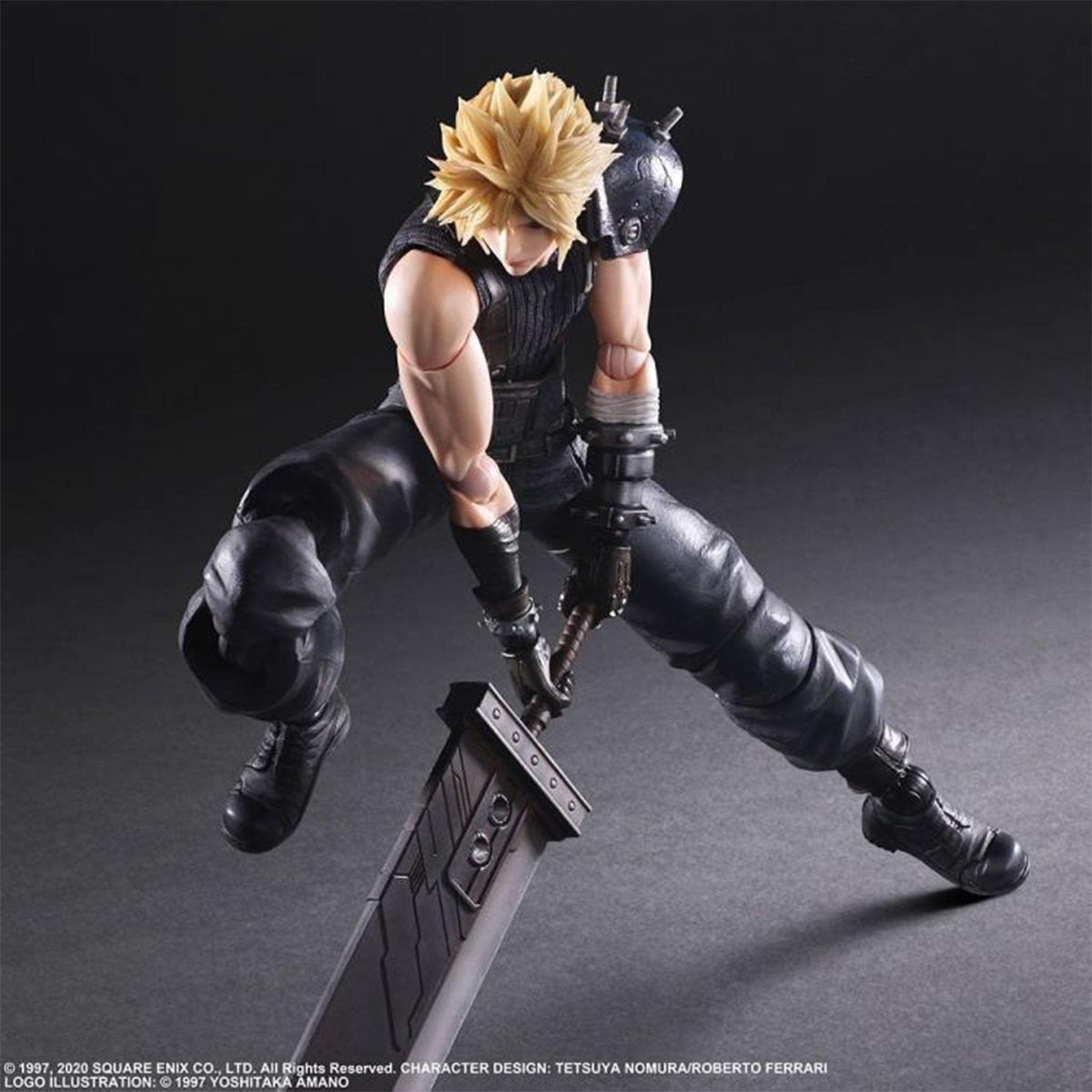 Play Arts Kai Cloud Strife Version 2 Final Fantasy VII (7) Remake Action Figure (Pre-Order)