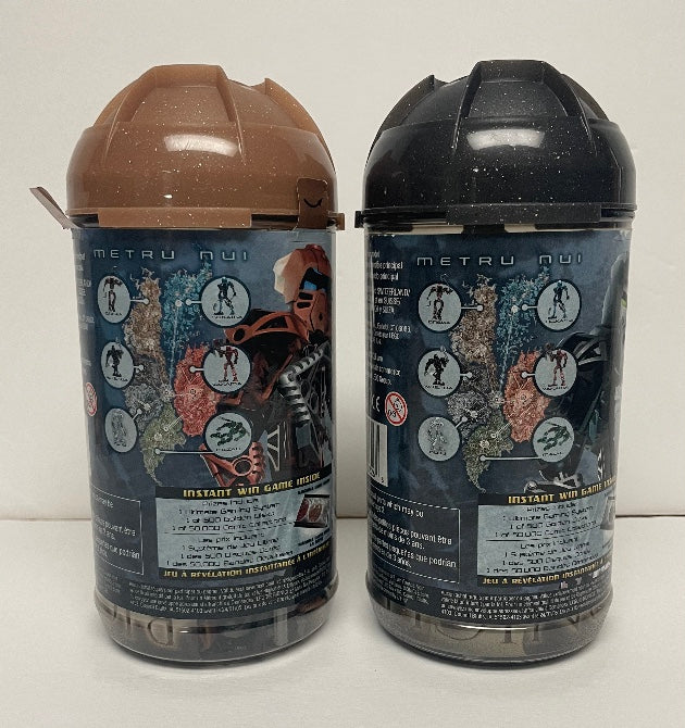 Bionicle LEGO Toa Whenua and Onewa Metru Nui BUNDLE/LOT