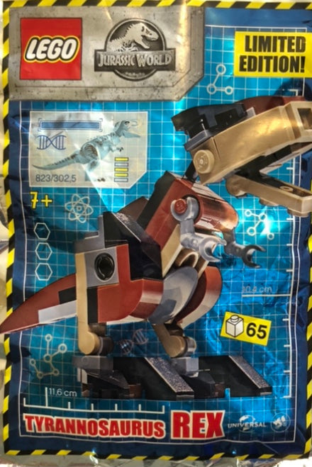 LEGO Jurassic World Tyrannosaurus Rex Limited Edition Foil Pack