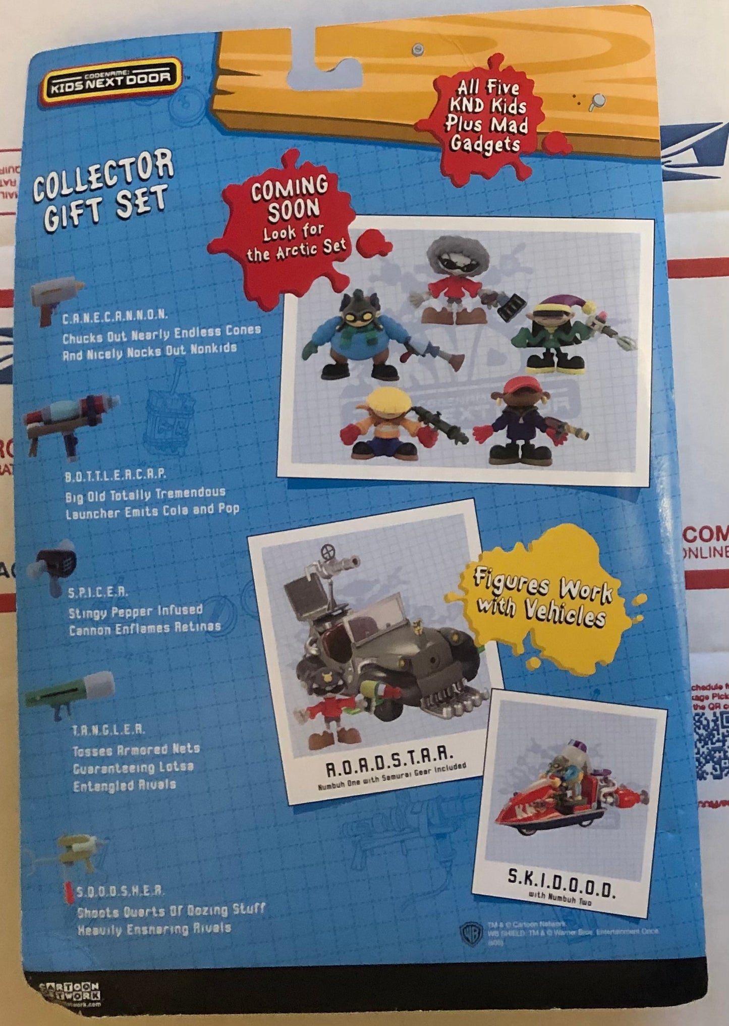 Codename: Kids Next Door Articulated Figure 5-Pack Collector Gift Set