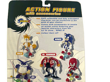 Toy Island Big the Cat Sonic X Action Figure With Accessories