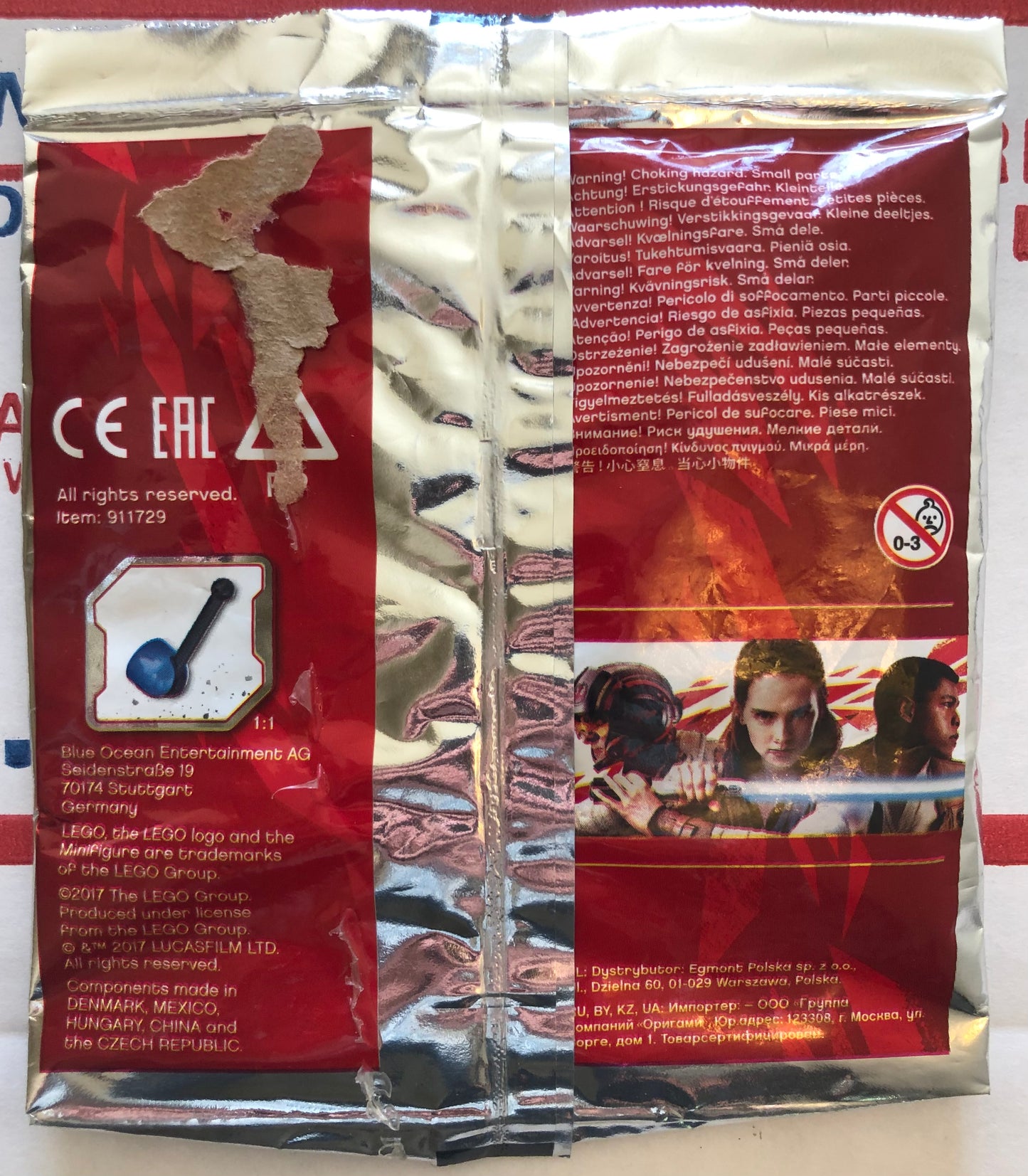 LEGO Star Wars Limited Edition Droid Gunship Foil Pack Bag Build Set 911729