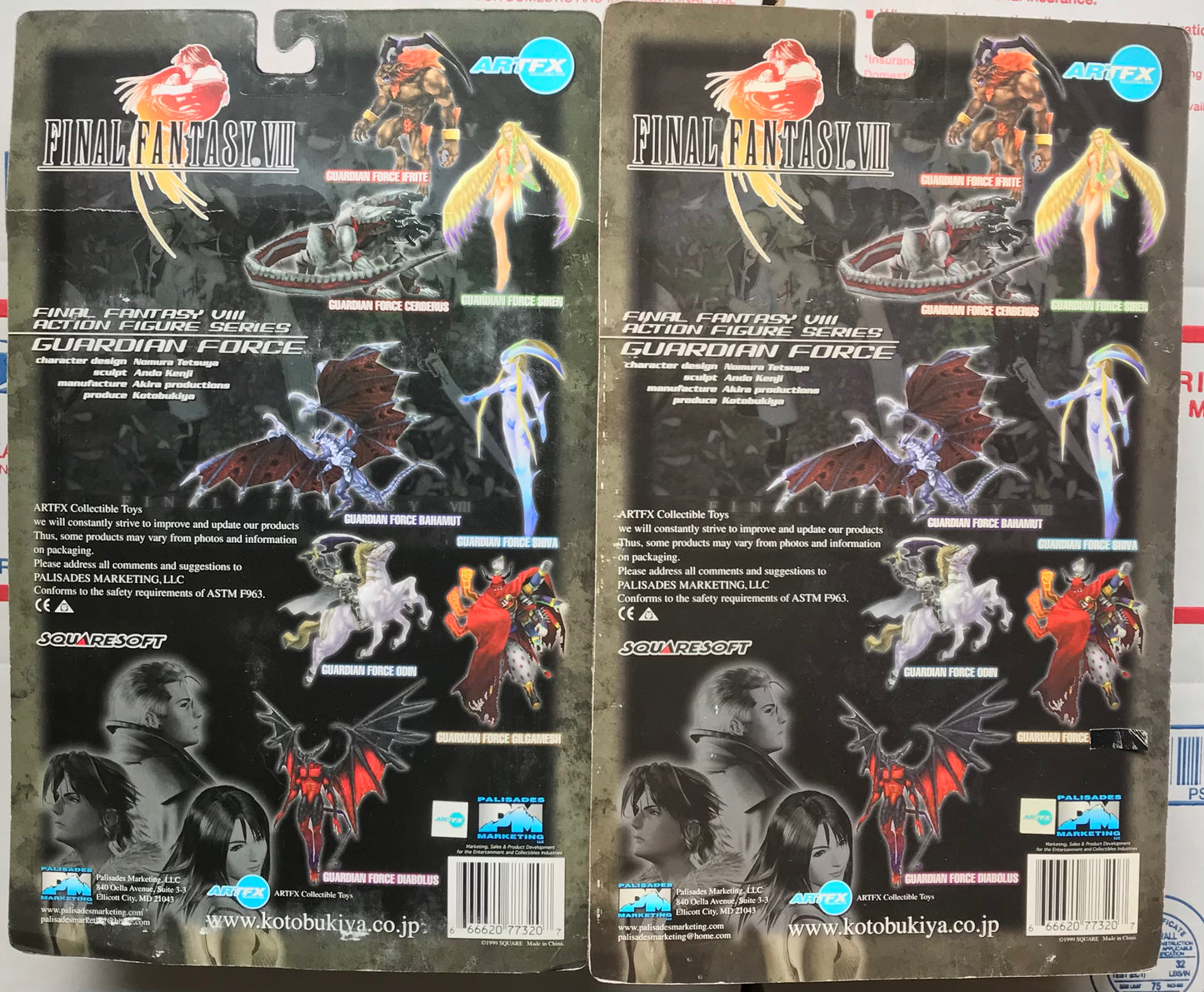 ArtFX Final Fantasy VIII (8) Guardian Force Siren Summon Action Figure (+ Translucent Version) BUNDLE/LOT