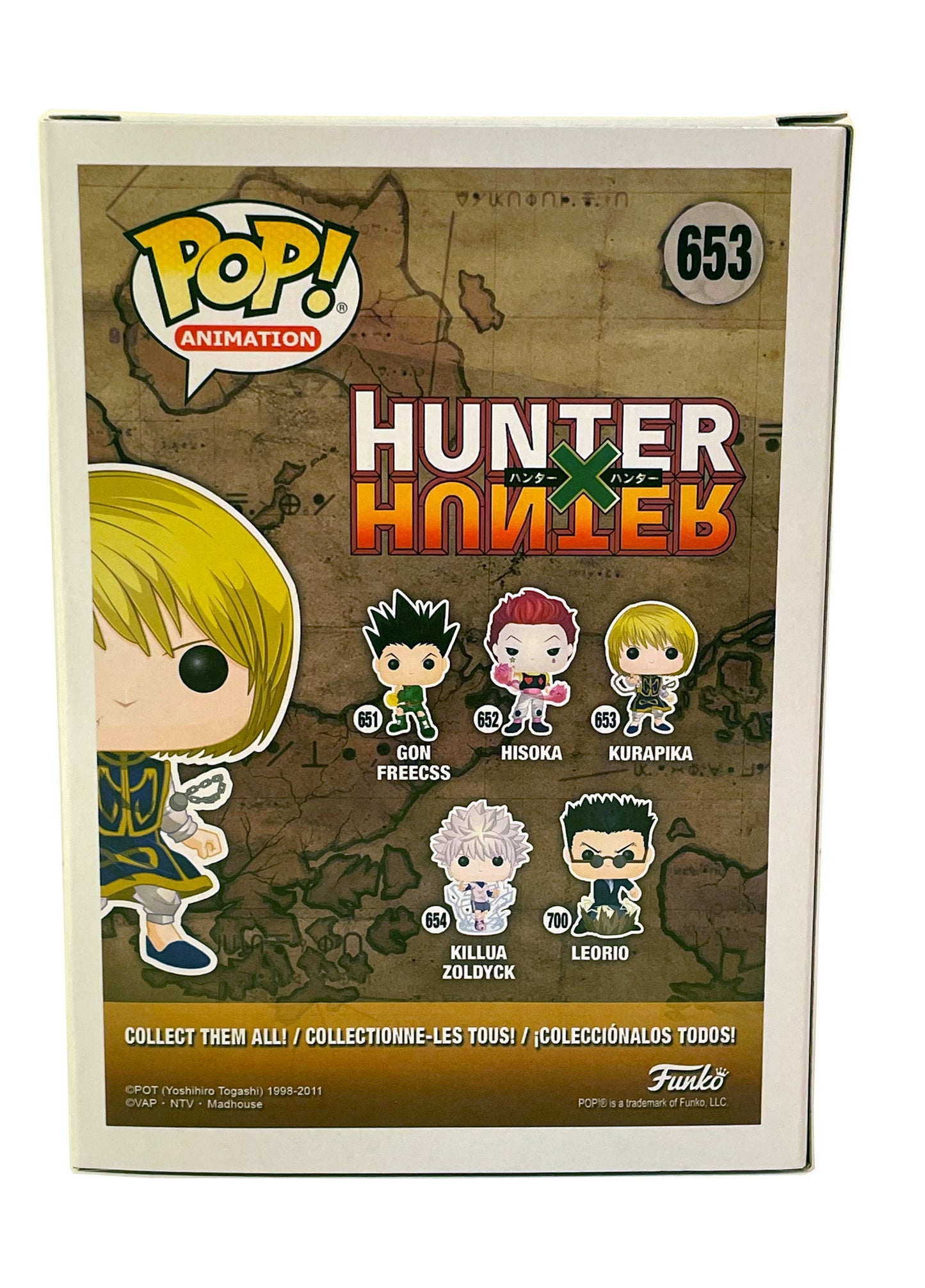 Hunter x Hunter Pop! Funko Kurapika Figure 653