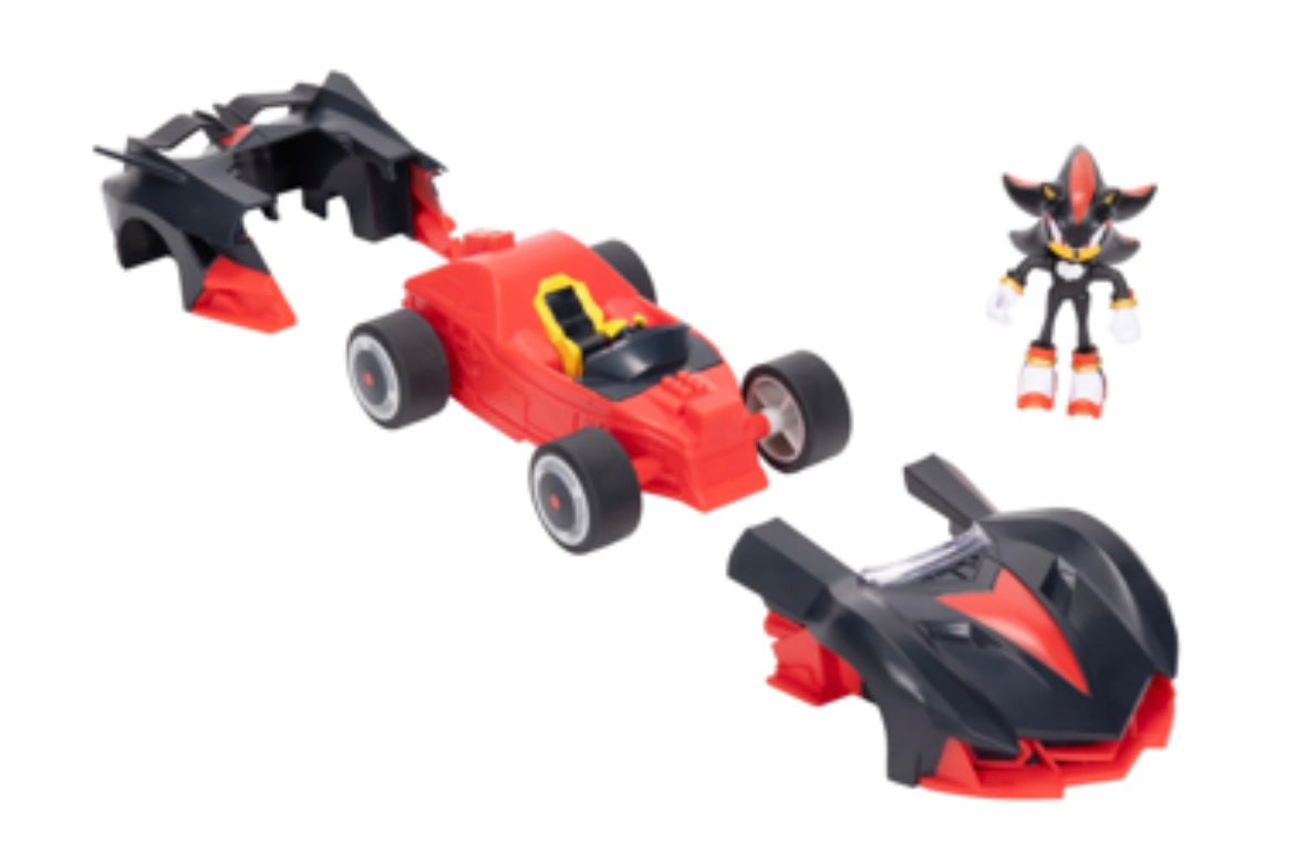 Jakks Sonic Racing Cross Worlds 2.5” Shadow + Dark Reaper