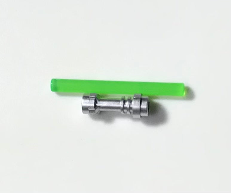 LEGO Star Wars Shiny Metallic Green Lightsaber Hilt (Used)