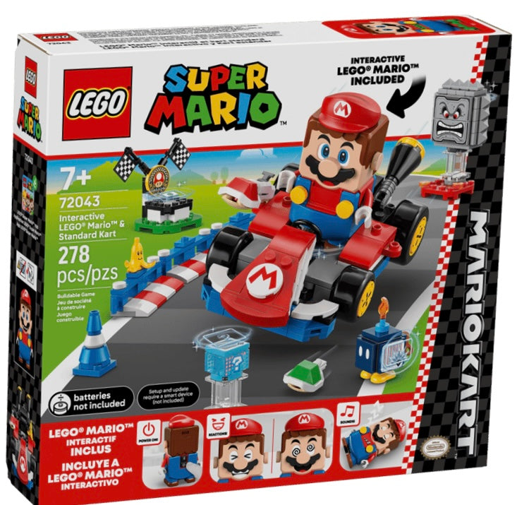 LEGO Super Mario Interactive Mario & Standard Kart 72043