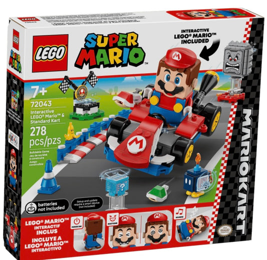 LEGO Super Mario Interactive Mario & Standard Kart 72043