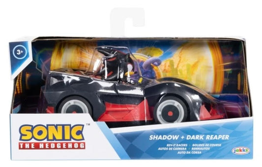 Jakks Sonic Racing Cross Worlds 2.5” Shadow + Dark Reaper