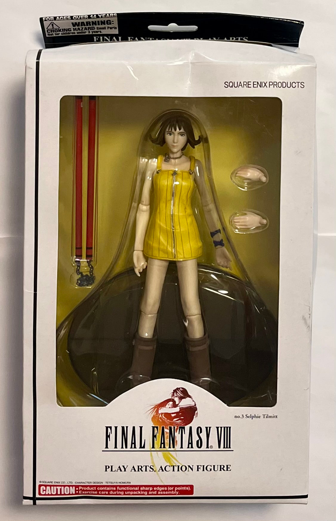 Play Arts Final Fantasy VIII (8) Selphie Tilmitt Action Figure (D Condition)