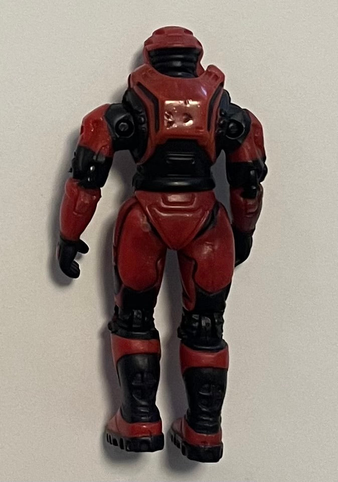 Joyride Studios Halo Mini Series Slayer Red Spartan 3” Action Figure (Used)