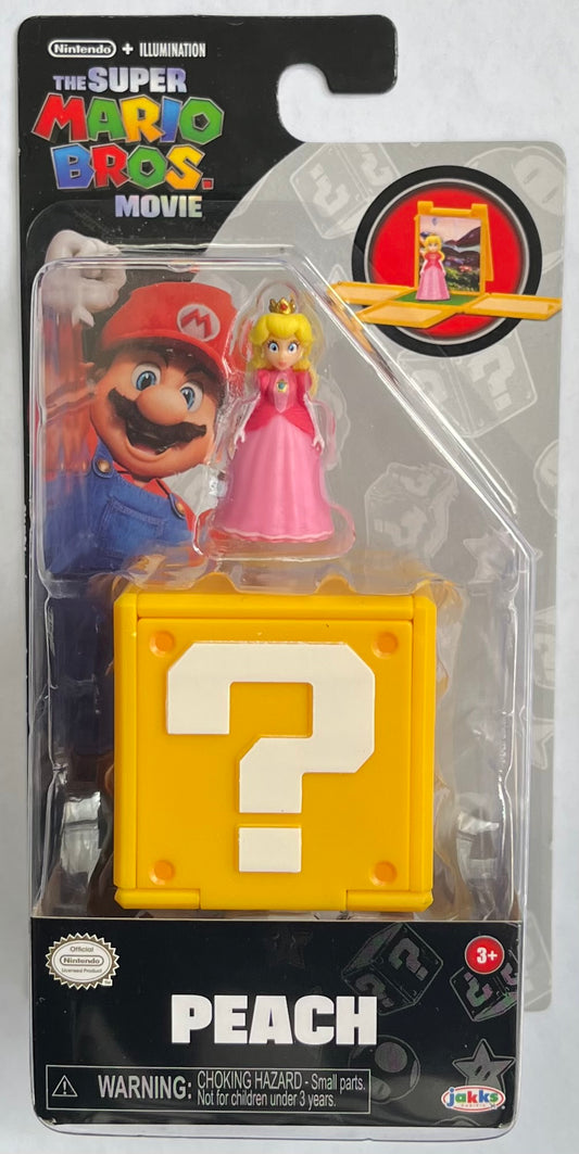 Jakks The Super Mario Bros. Movie Princess Peach Mini Figure