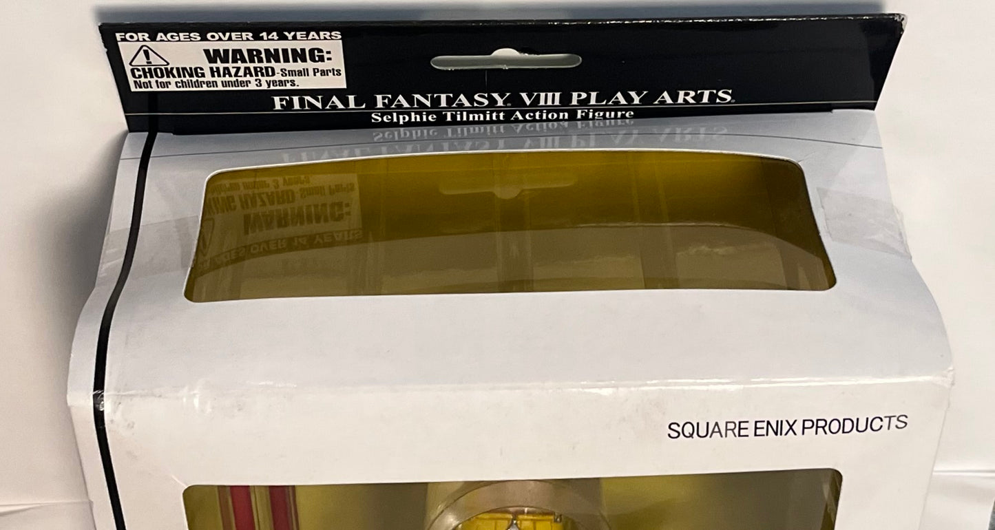 Play Arts Final Fantasy VIII (8) Selphie Tilmitt Action Figure (B Condition)