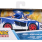 Jakks Sonic Racing Cross Worlds 2.5” Sonic + Speed Star Lightning