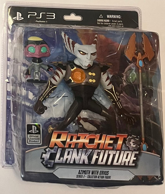 Ratchet & Clank Future Azimuth with Orvus DC Action Figure Set Series 2