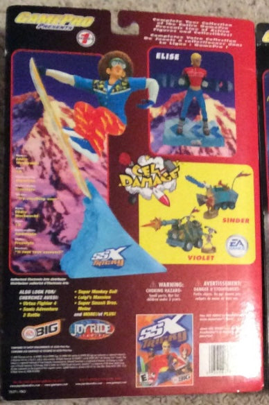 Joyride Studios SSX Tricky GamePro Series 1 Eddie Figure Version 2