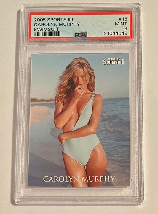2005 Sports Illustrated Swimsuit Carolyn Murphy Card #15 MINT (PSA 9)