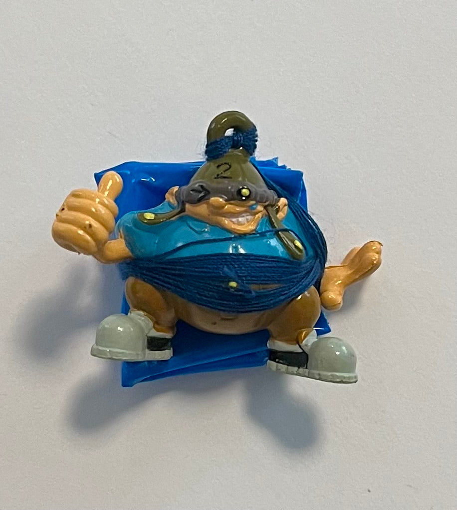 Tech2Go Codename: Kids Next Door Numbuh 2 Hoagie 1.5” Collection Parachuter Figure (Used)