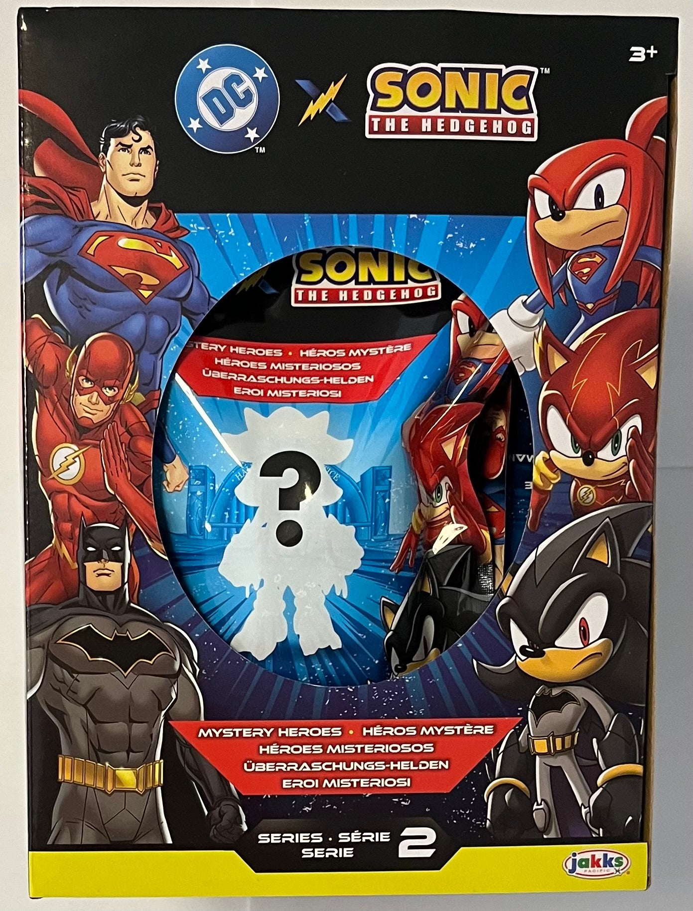 Jakks DC Sonic 2.5" Articulated Figure Blind Bag Series 2