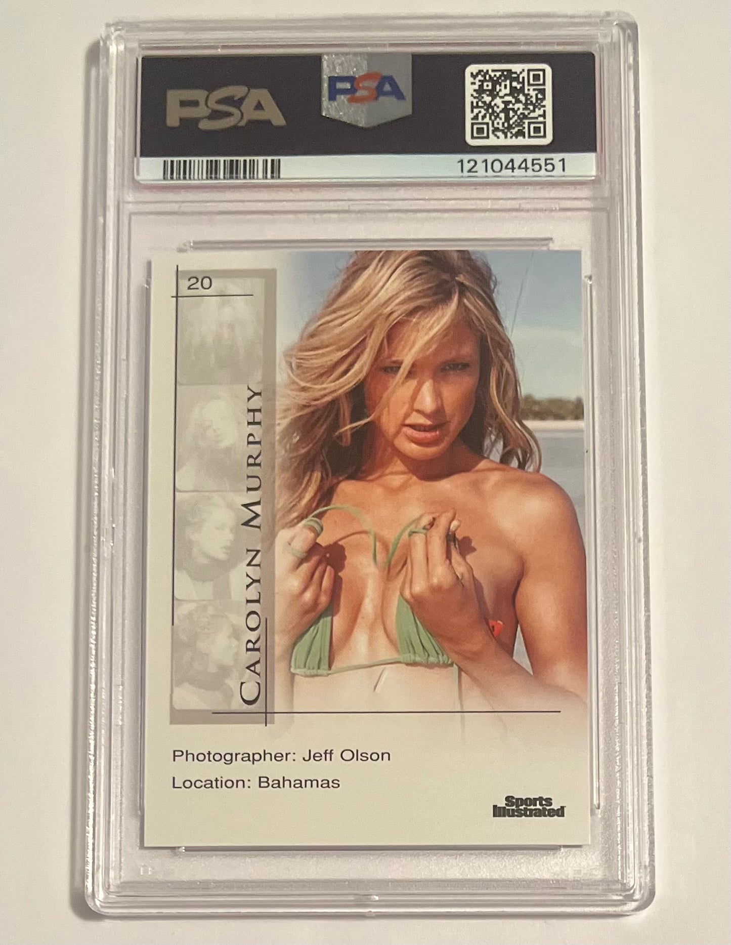 2005 Sports Illustrated Swimsuit Carolyn Murphy Card #20 MINT (PSA 9)