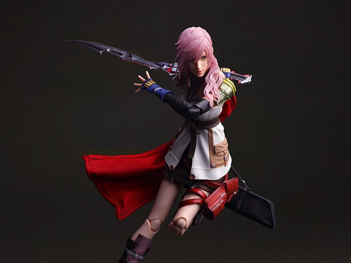 Play Arts Shin Final Fantasy XIII (13) Lightning Action Figure